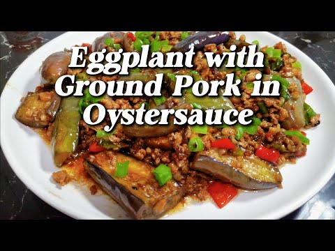 MASARAP AT MADALING GAWIN! TALONG WITH GINILING SA OYSTER SAUCE | EASY EGGPLANT RECIPE | CMT KITCHEN