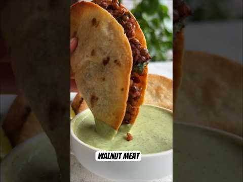 MEAT SUBSTITUTE THAT’S GOOD FOR YOUR GUT & HEART! Walnut meat with lentils for protein is amazing!