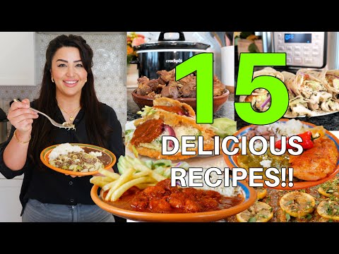MEXICAN FOOD RECIPES DINNER COMPILATIONS | Satisfying and tasty food| Over 1 hour of COOKING!!!