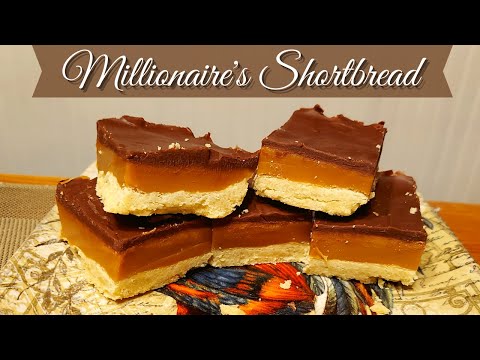 Millionaire's Shortbread Recipe | Christmas Cookie Recipes | Holiday Dessert Recipes