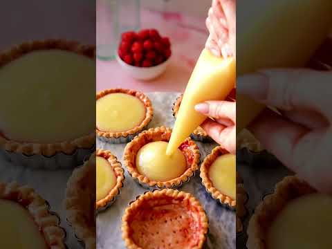 Mini Lemon Tarts 🍋 Vegan & Easy
