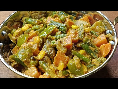 Mix Veg recipe without onion and garlic | Indian Dinner recipes | Night Recipes