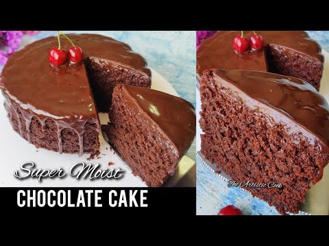 Moist Chocolate Cake Recipe | Easy Chocolate Cake Recipe | Chocolate Sponge Cake for Beginners