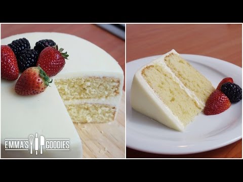 Moist Vanilla Cake Recipe