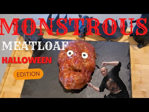 Monstrous Meatloaf Halloween Recipe