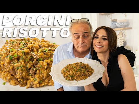 My FATHER WENT WILD For This MUSHROOM RISOTTO!