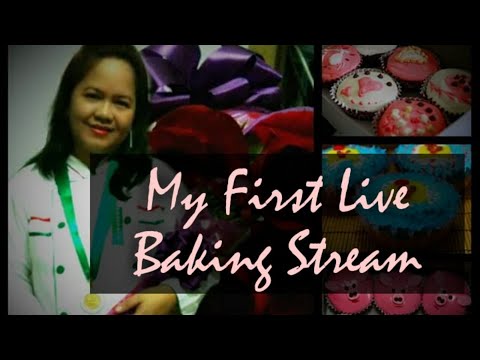 My First Live Baking Stream – Vanilla Cupcake Recipe