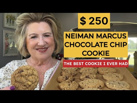 Neiman Marcus $250 Chocolate Chip Cookie Recipe! The Best Cookie I've Ever Eaten!