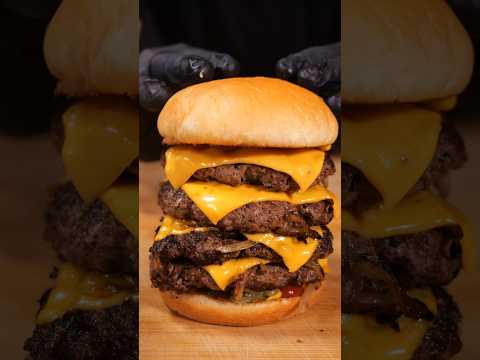 Next level cheese burger 🍔🧀