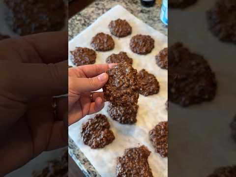 No Bake Cookies ❤️ #nobakecookies #boiledcookies #cookies #recipes