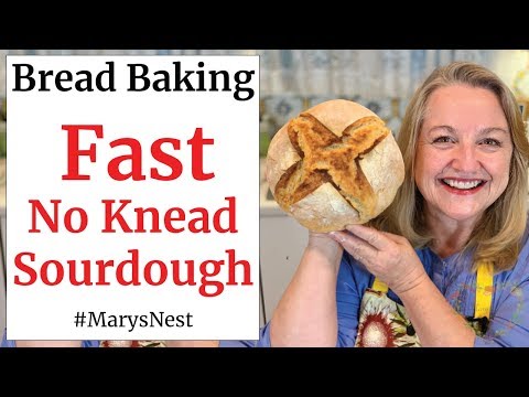 No Knead Sourdough Bread Recipe – FAST and FOOLPROOF
