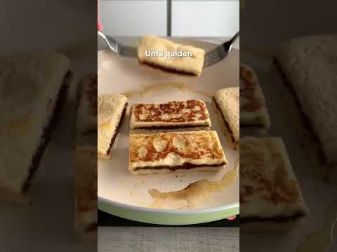 Nutella Stuffed French Toast Sticks