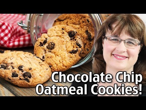 Oatmeal Chocolate Chip Cookies Recipe – How To Make Oatmeal Cookies!