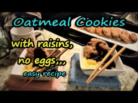 Oatmeal Cookies homemade soft and chewy gourmet style