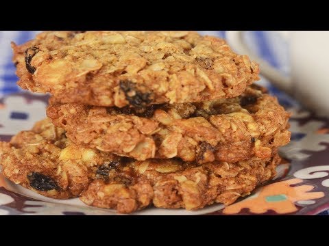 Oatmeal Cookies Recipe Demonstration – Joyofbaking.com