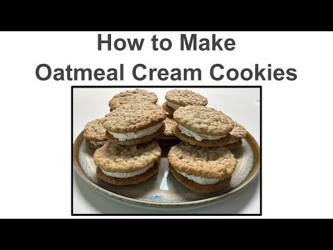 Oatmeal Cream Cookies