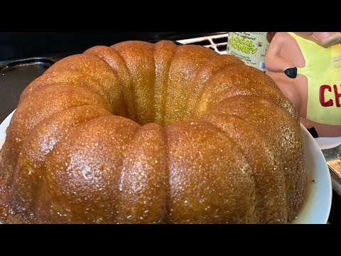 OLD SCHOOL TEXAS BUTTER 🧈 POUND CAKE 🍰 (FRIDAY NIGHT CAKE OF THE WEEK SEGMENT)