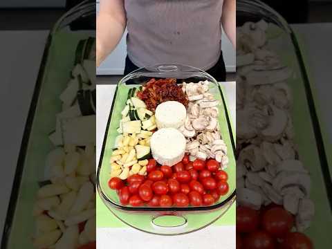 One pan italian dinner #easyrecipe #recipe #pasta #dinner #boursin