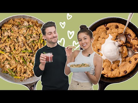 One Pot Date Night Ready in 1 Hour 🍝🍪