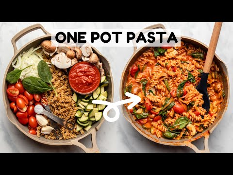 One Pot Pasta Recipe | EASY + Cozy