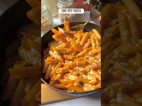 One pot pasta recipe 🍝#shorts #easyrecipe #foodshorts