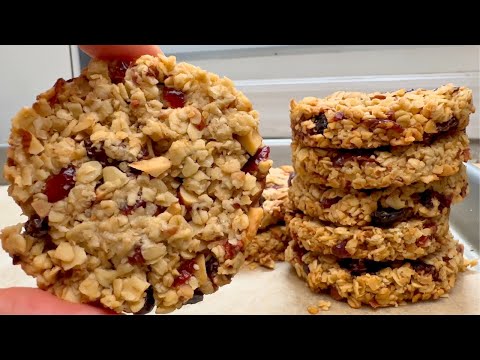 Only 3 Ingredients!? Easiest Oatmeal Cookie Recipe!