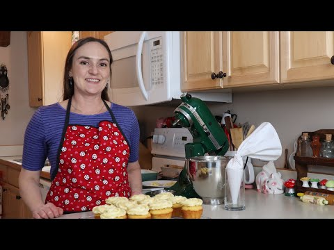 Part 2 of my 1 year anniversary on Youtube!  Gluten Free Vanilla Cupcakes with Vanilla Buttercream!