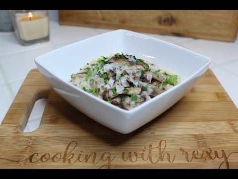 Perfect Creamy Mushroom Risotto | Authentic Italian recipe