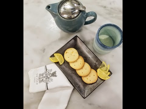 Perfect Lemon Ginger Shortbread Cookies!!