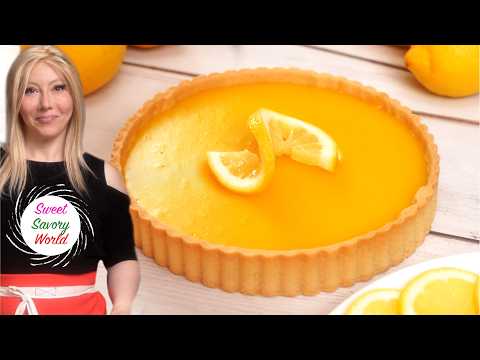 Perfect Lemon Tart Recipe (Tarte au Citron) 🍋 Masterclass