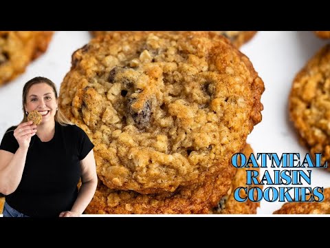 Perfect Oatmeal Raisin Cookies in under 1 Hour (Start-to-Finish)