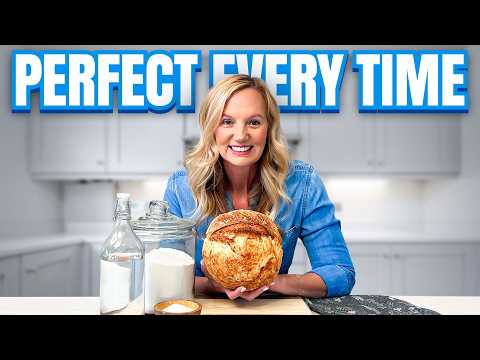 PERFECT Sourdough Beginners Guide: Just Flour, Water & Salt!