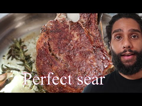Perfect steak at home EVERYTIME TUTORIAL | Matt's easy weeknight recipes | Bone-in Ribeye/Tomahawk