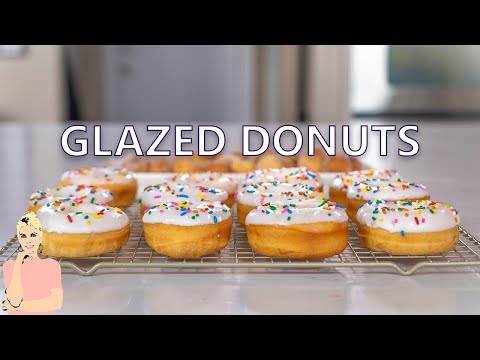 Perfectly Glazed Homemade Donuts | Full Tutorial