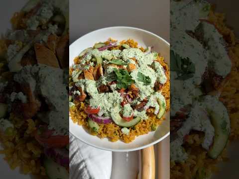 Peruvian Inspired Chicken and Rice Bowl #recipe #cooking #foodshorts #shorts