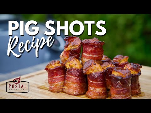 Pig Shots Recipe – How to Make Smoked Pig Shots on the Grill – BBQ Appetizers