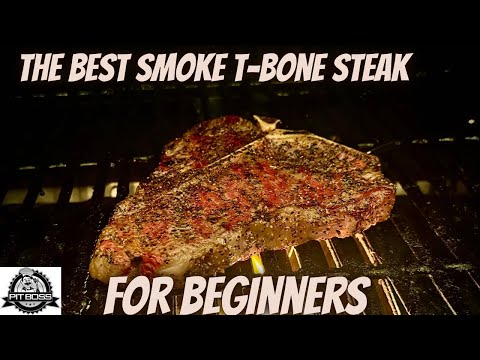 Pit Boss pro series – smoke T Bone steak on pellet grill