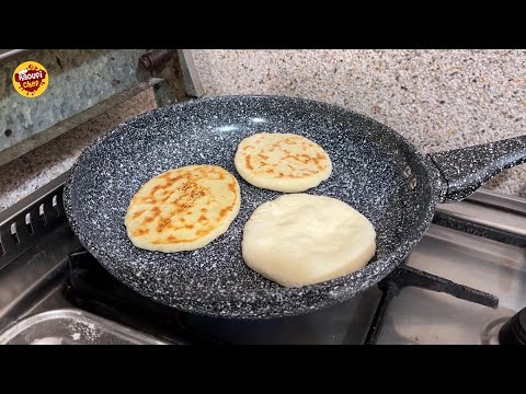 Pita Bread filled with Cheese! Super Easy To Make at Home! Soft and Fluffy Cheese Bread!without Oven
