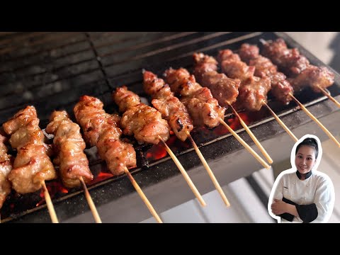 Pork Barbecue Recipe When I’m in Oversea •Moo Ping|ThaiChef Food