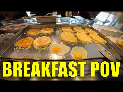 POV Breakfast Cooking | 76 Minutes Of Service (ASMR) 👌😊👍
