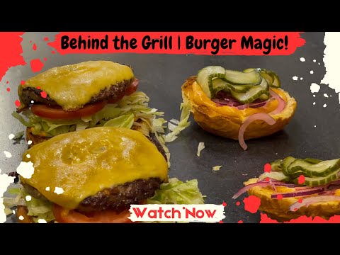 POV Making the Ultimate Juicy Burger 🍔 | Behind the Grill at BurgerHytten Restaurant