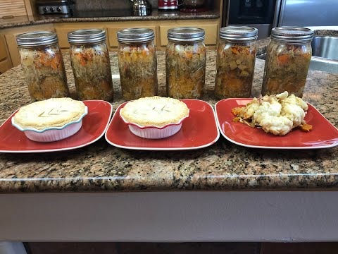 Pressure Canning Basics: Chicken Meal Mix