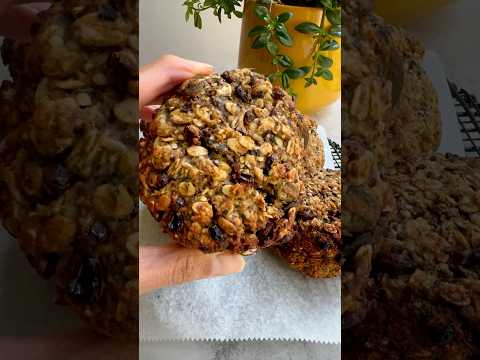 PROTEIN OATMEAL COOKIES. Make them mini for a healthy snack, or large for a healthy breakfast! Yum!