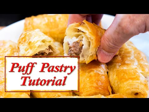 Puff Pastry Homemade  (Buttery, Simple, and delicious)