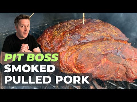 Pulled Pork Smoked on a Pit Boss | Pellet Grill Pork Butt