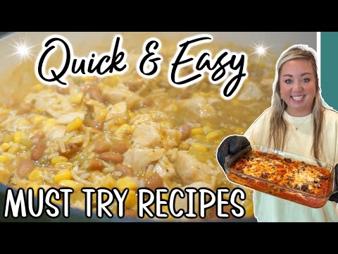 QUICK AND EASY MUST TRY RECIPES | EASY COOKING AND DINNER IDEAS YOUR FAMILY IS GOING TO LOVE