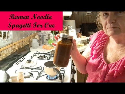 Quick And Easy Ramen Noodle Spaghetti