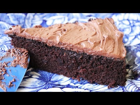 Quick & Easy Chocolate Cake – No eggs. No butter. One bowl.