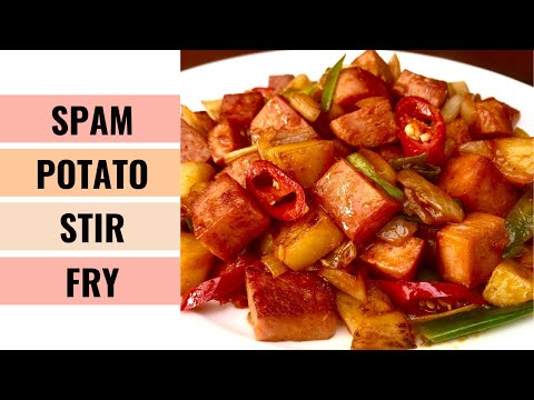 QUICK & EASY Spam And Potato Stir Fry Recipe | Luncheon Meat | Aunty Mary Cooks 💕
