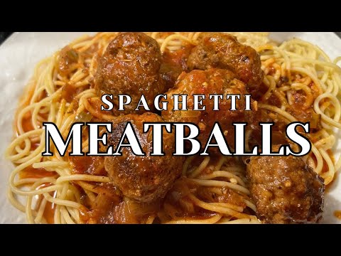 Quick Weeknight Dinner: Spaghetti & Meatballs | Cooking with Tann